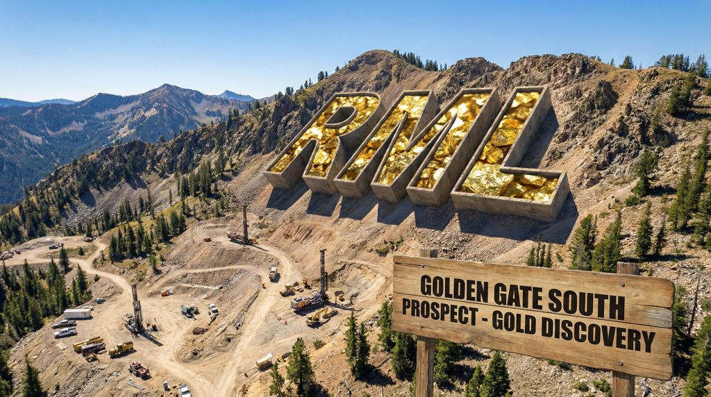 Resolution Minerals Ltd-RML-Golden Gate South gold discovery site.