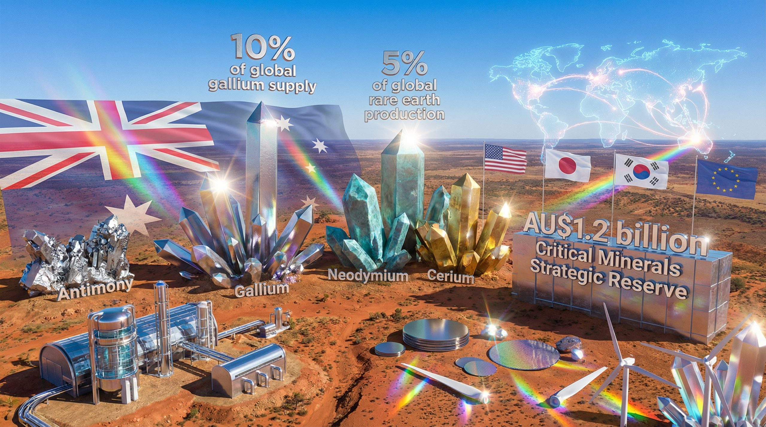 Australia promotes critical minerals investment opportunity.