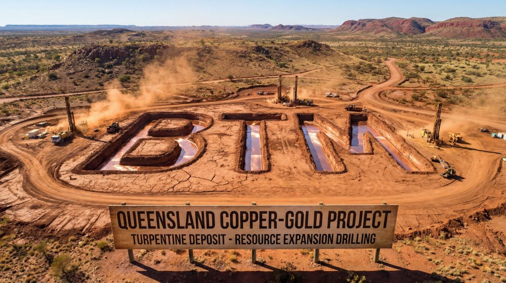 Breakthrough Minerals Ltd-BTM-Queensland Copper-Gold Project site overview.