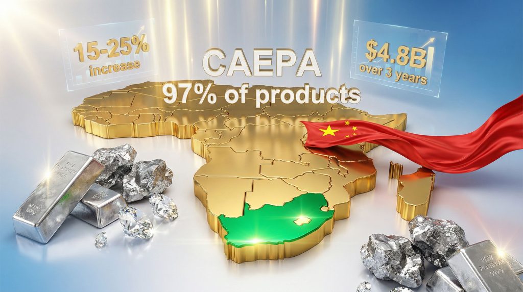 China offers South Africa duty-free access.