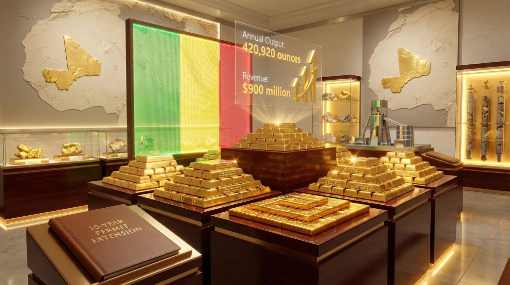 Mali and Canadian miner gold asset exhibit.