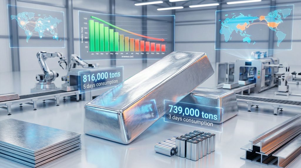 Zinc and robotics highlight global market deficit.