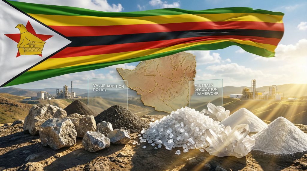 Zimbabwe bans lithium exports; industrial and natural resources.