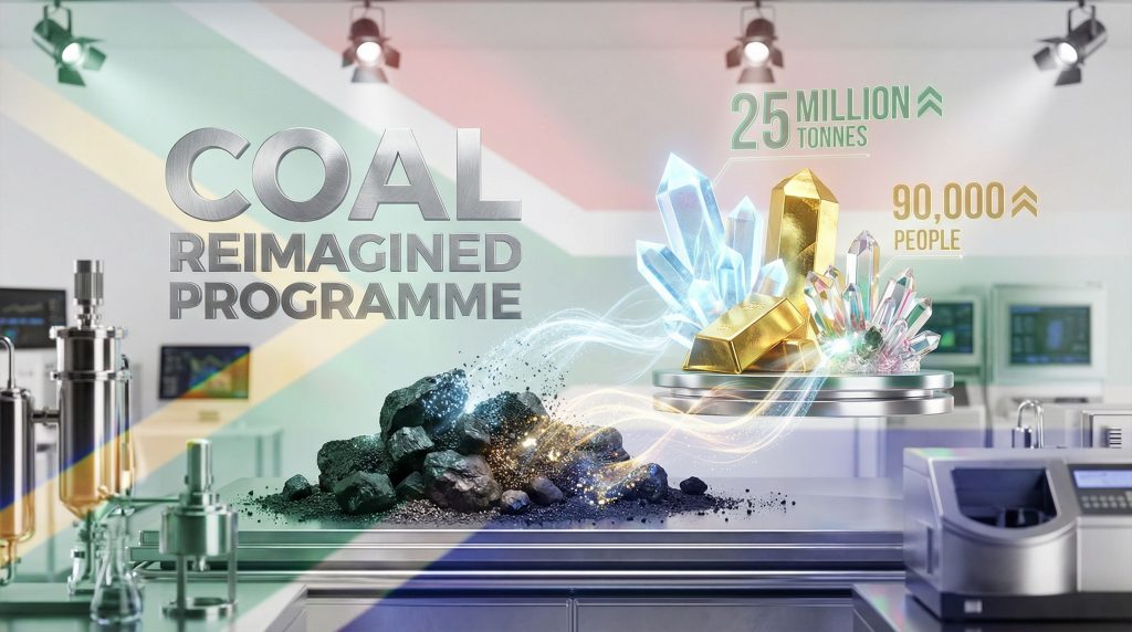 Coal Reimagined Programme transforms coal into gold.