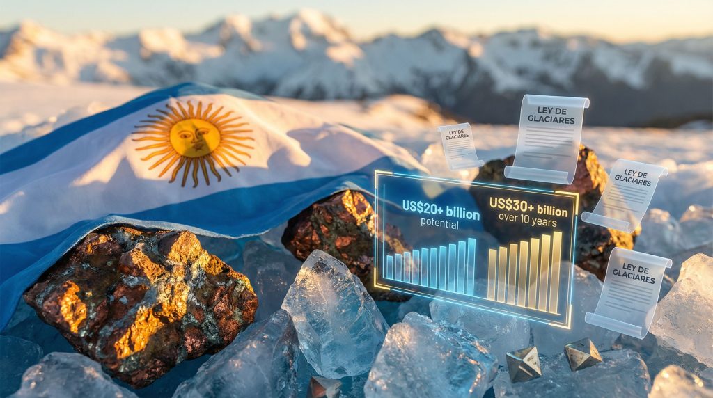 Argentina ley de glaciares: economic potential.