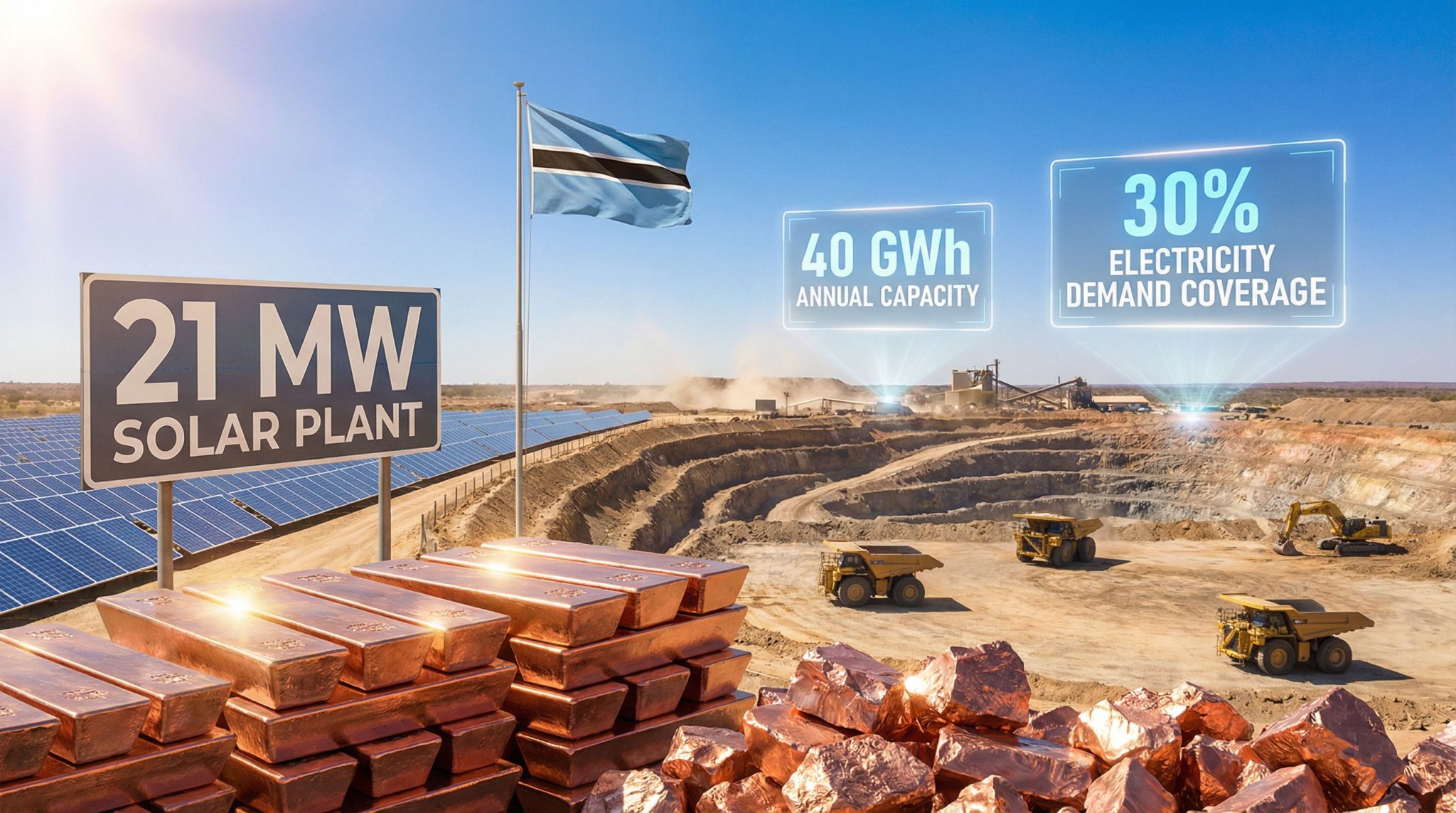 Motheo Copper Mine 21 MW Solar Plant Lease Agreement