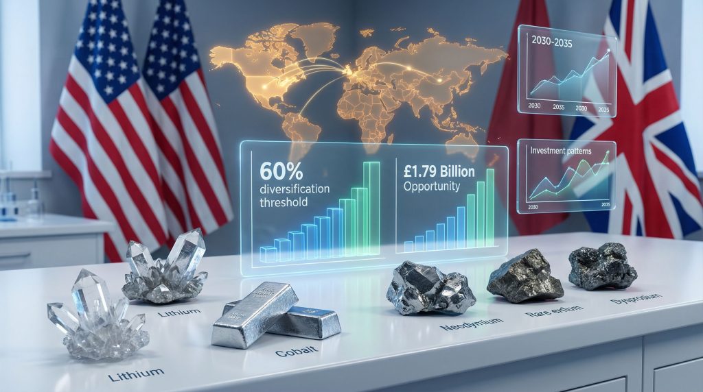 US-UK critical minerals agreement emphasizes growth potential.