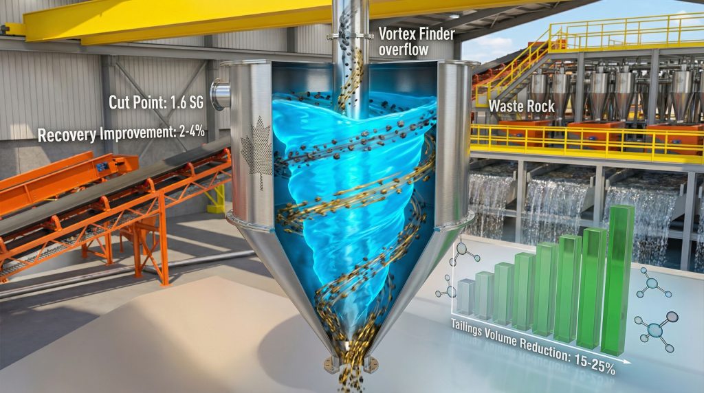 Cyclone technology improves Canadian coal mining.