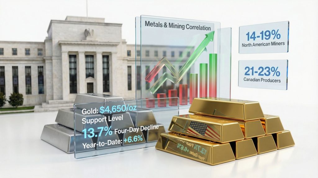 Precious metals drop amid Fed appointment