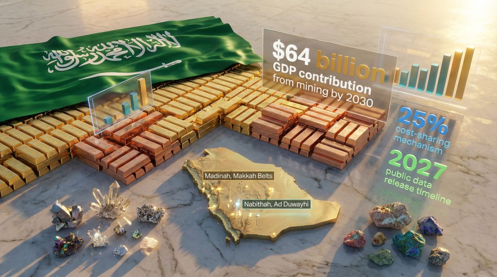 Saudi Arabia mineral exploration program highlights milestones.