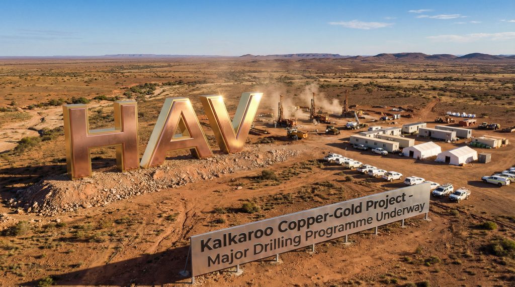 Havilah Resources Ltd-HAV-Kalkaroo copper-gold project drilling site landscape.