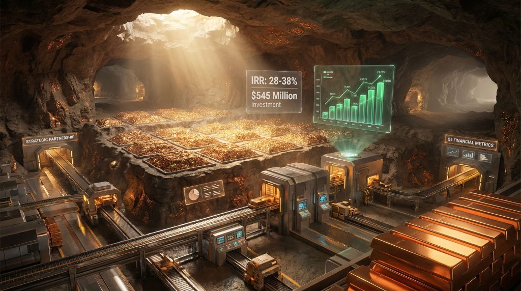 Underground mining investment at Northparkes site.