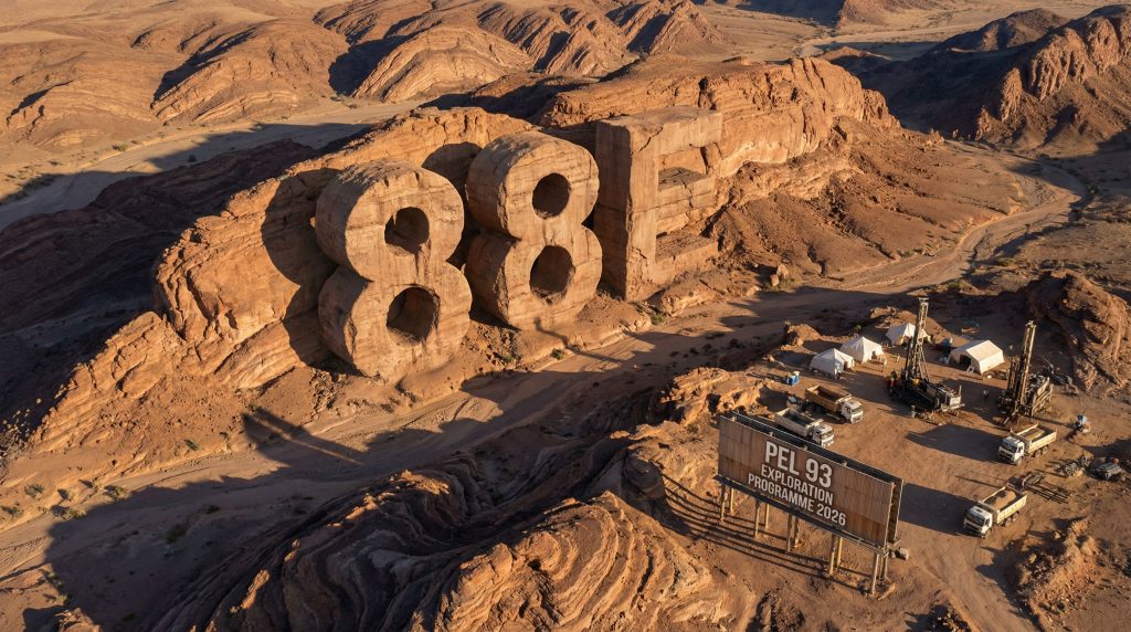 88 Energy Ltd-88E-88E exploration site with desert backdrop.