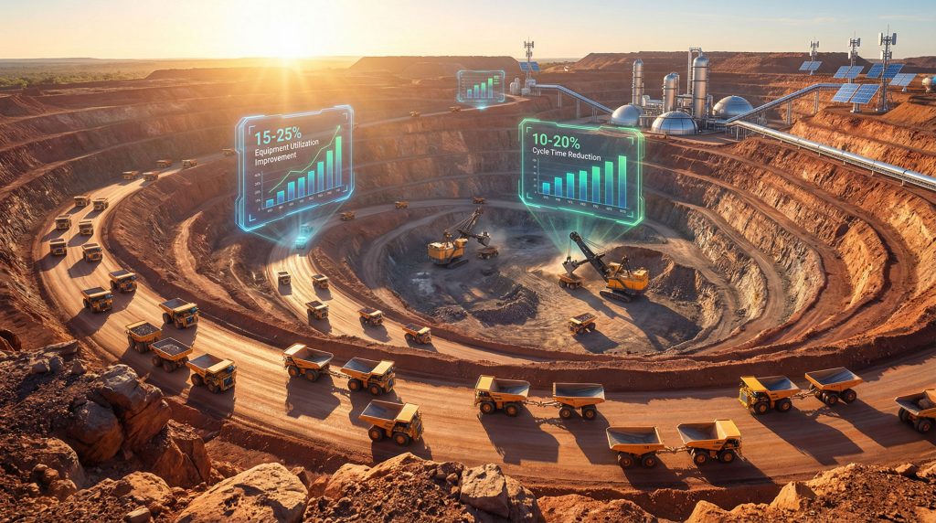 AI-native operational control enhances mining efficiency.
