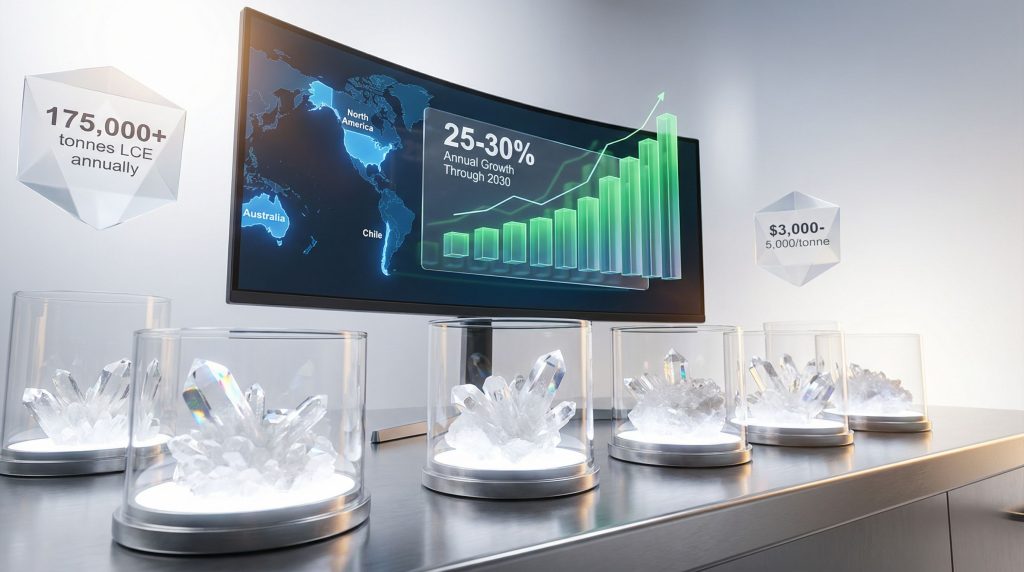 Invest in lithium shares; growth potential.