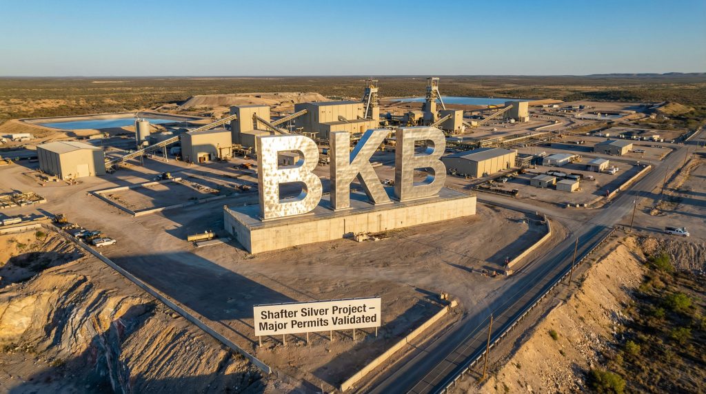 Black Bear Minerals Ltd-BKB-Shaffer Silver Project site with permits.