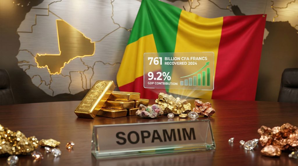 Mali state mining company Sopamim gold assets.