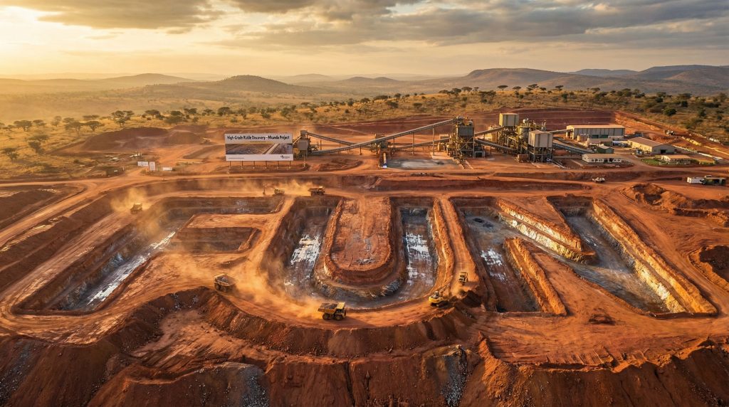 Fortuna Metals Ltd-FUN-Mining site spelling "FUN" in soil.
