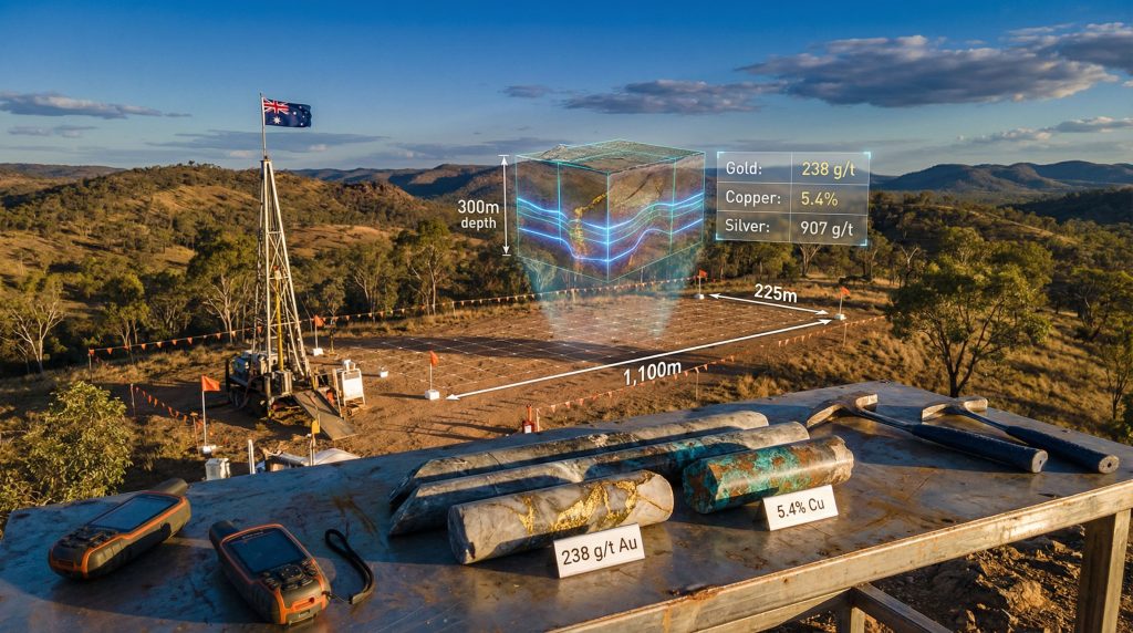 Killi Resources Mt Rawdon West exploration site.