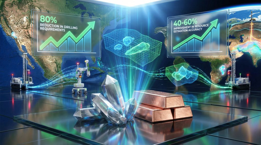 AI boosts efficiency in mineral exploration.