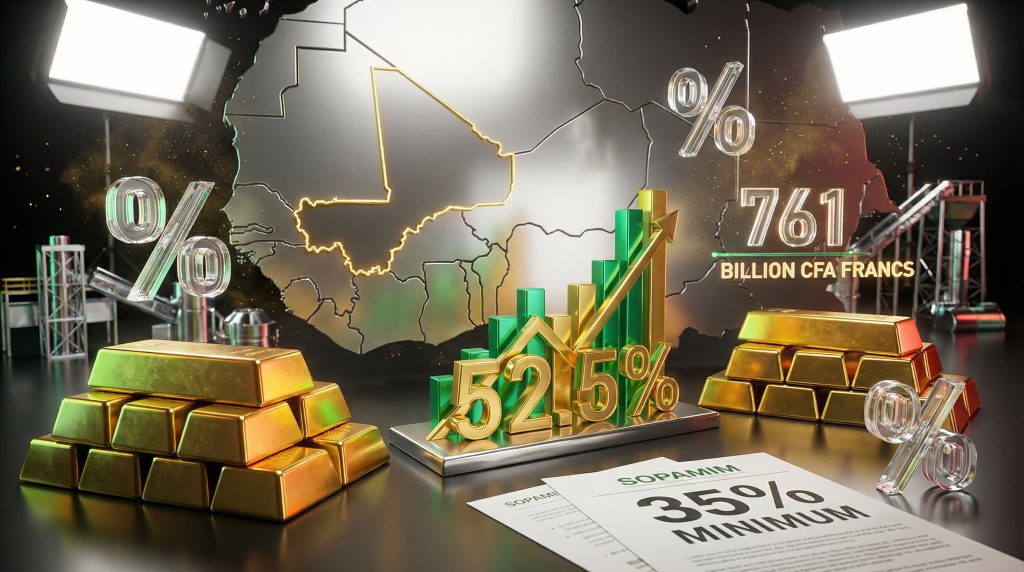 Mali state-owned mining company gold profits.