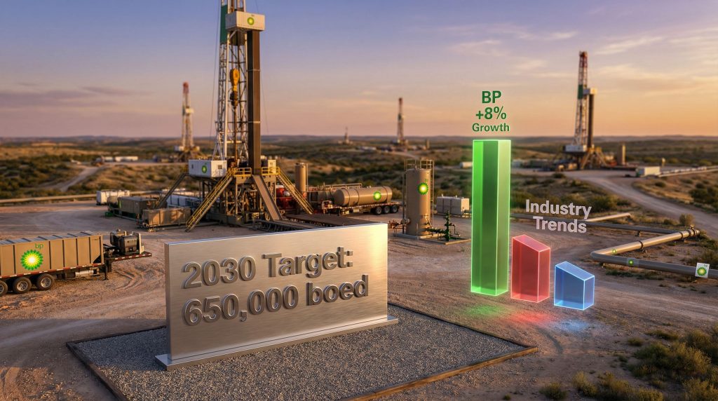 BP shale drilling expansion targets growth.
