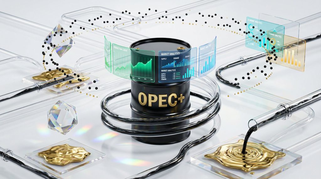 OPEC+ production plan visualized with data.