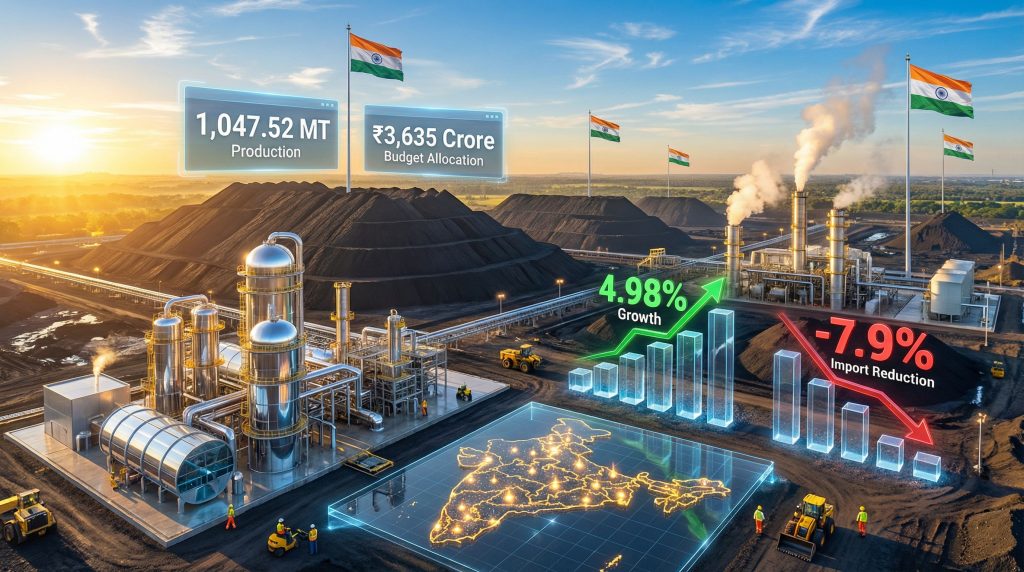 India's budget 2026 allocation for coal ministry.