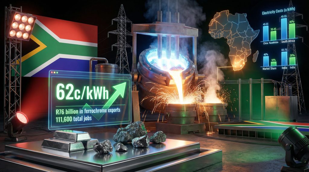 Eskom ferrochrome tariff deal boosts exports.