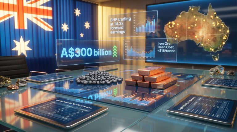 BHP and Rio Tinto earnings overview.