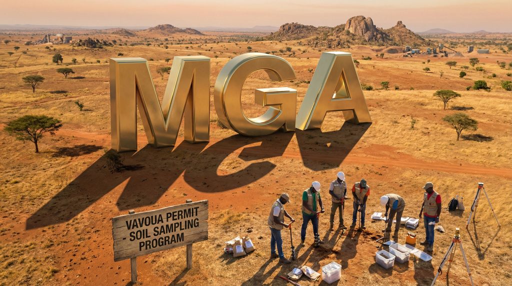 Metalsgrove Mining Ltd-MGA-MGA soil sampling team in Vavoua.