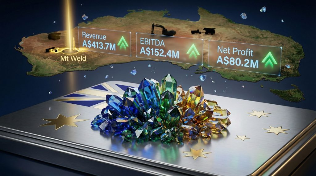Lynas Rare Earths profit report highlights.