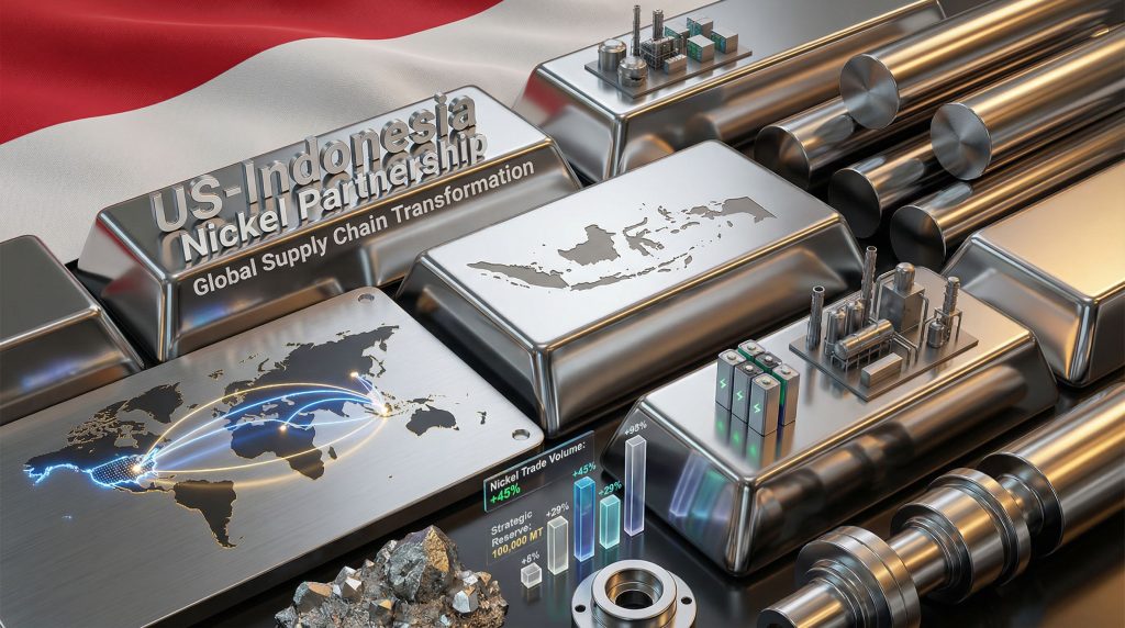 US-Indonesia nickel deal strengthens global supply.