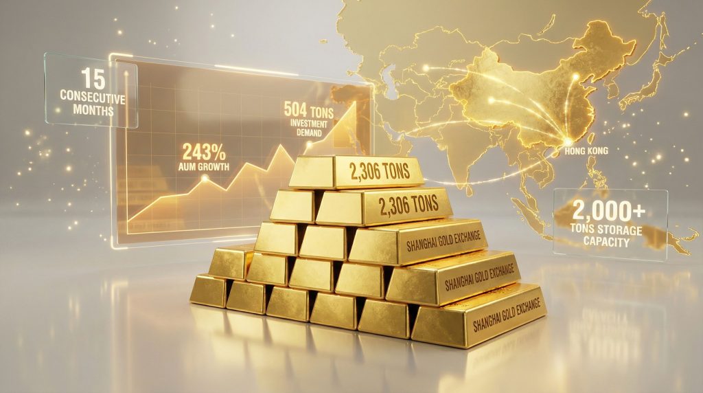 China gold trading strategy visualized with data.