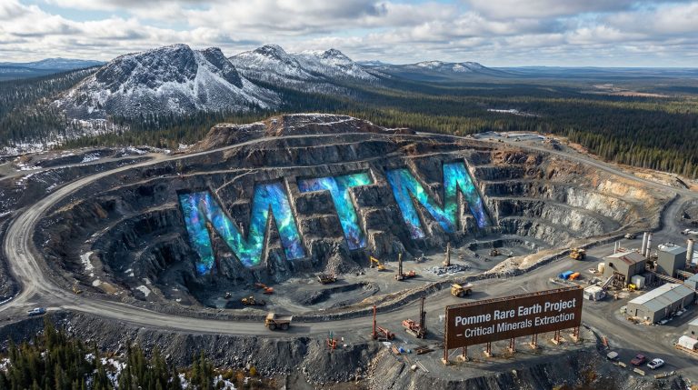 Metallium Ltd-MTM-Pomme Rare Earth Project mining site.