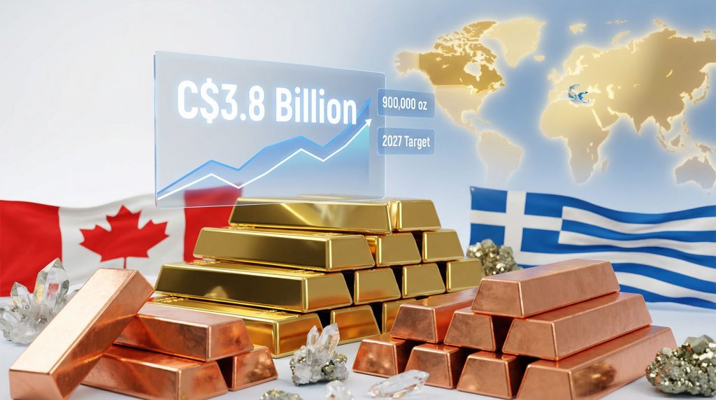 Eldorado Gold acquisition of Foran Mining visualized.