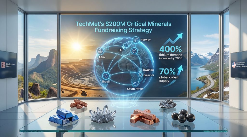 TechMet's $200M strategy for critical minerals.