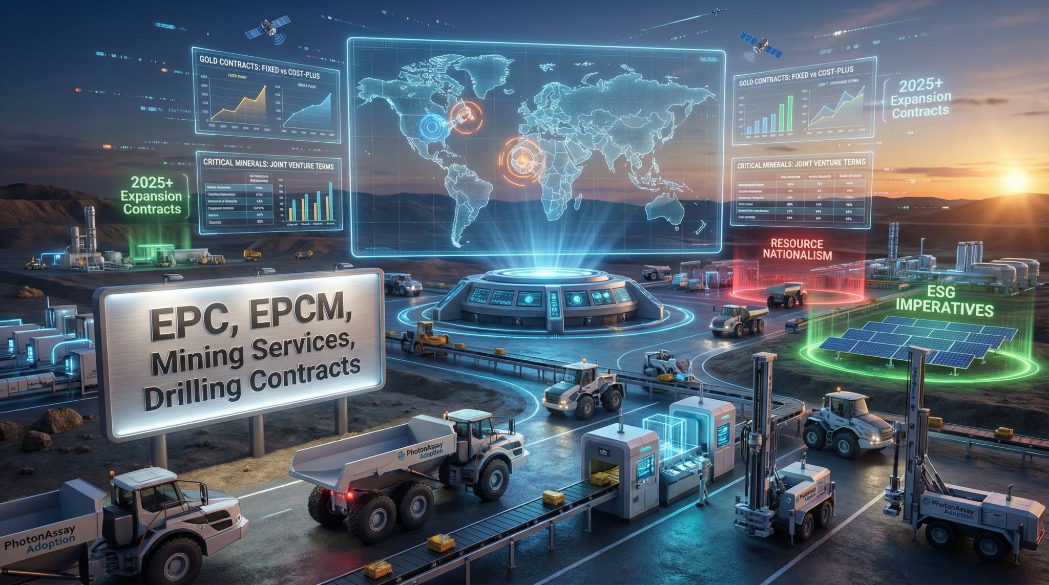 Mining Exploration Contracts: Strategic Risk Management