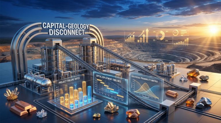 Mining and investment interface visualization.