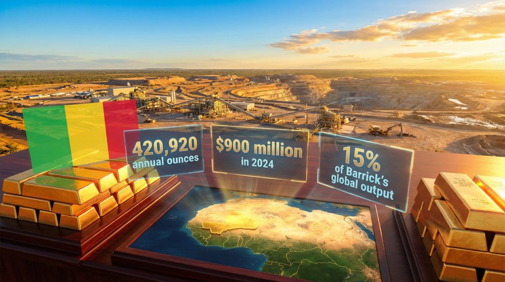 Mali renews Barrick Mining's Loulo license.