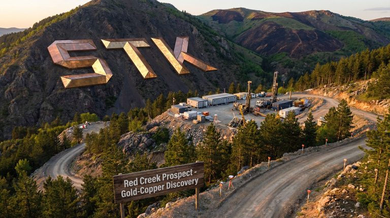 Strickland Metals Ltd-STK-Red Creek Prospect gold-copper mining area.