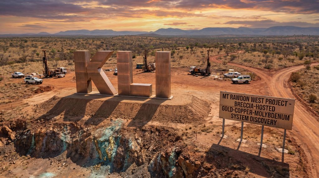 Killi Resources Ltd-KLI-Kalgoorlie mining project site at sunset.