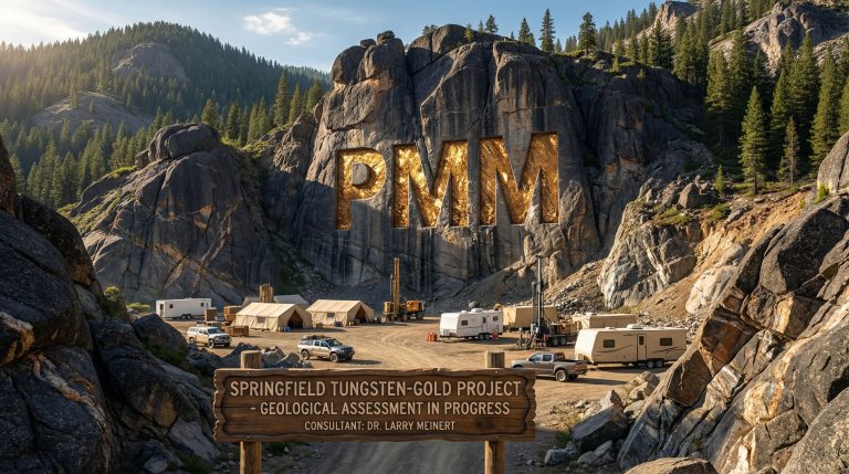 Pioneer Minerals Ltd-PMM-Springfield Tungsten-Gold Project mining site.