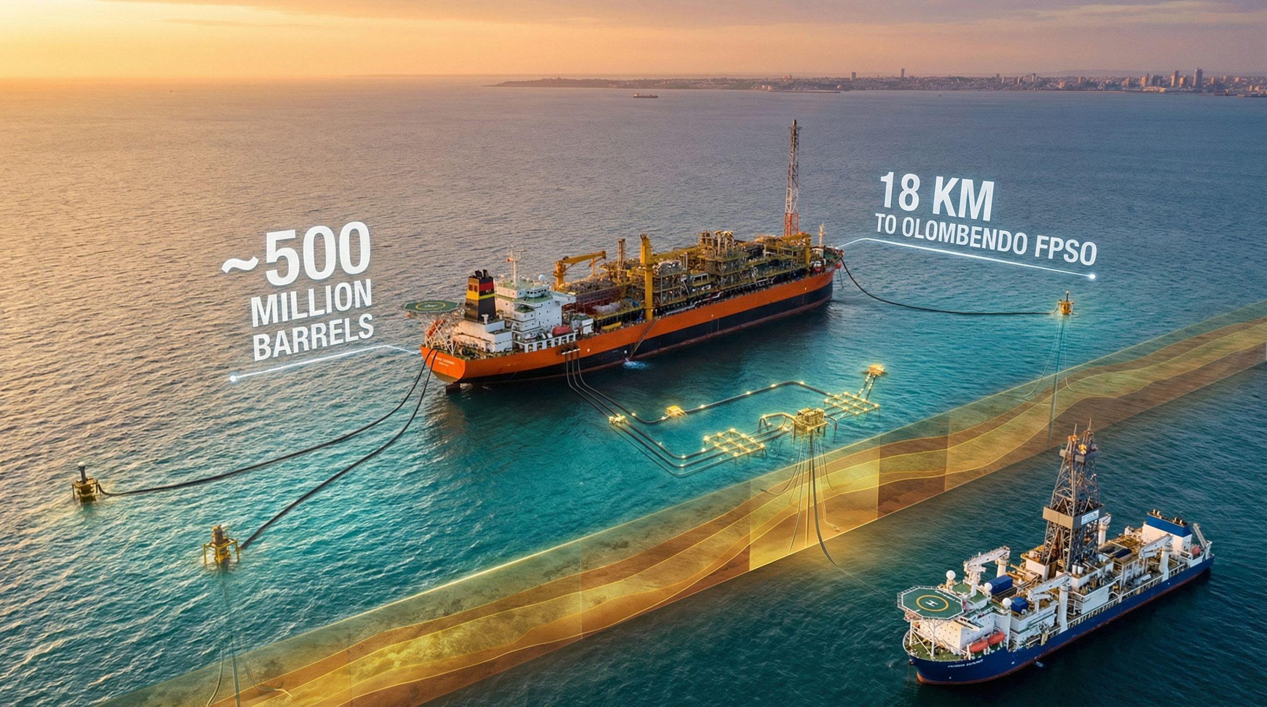 Angola Offshore Oil Discovery 500M Barrel Find