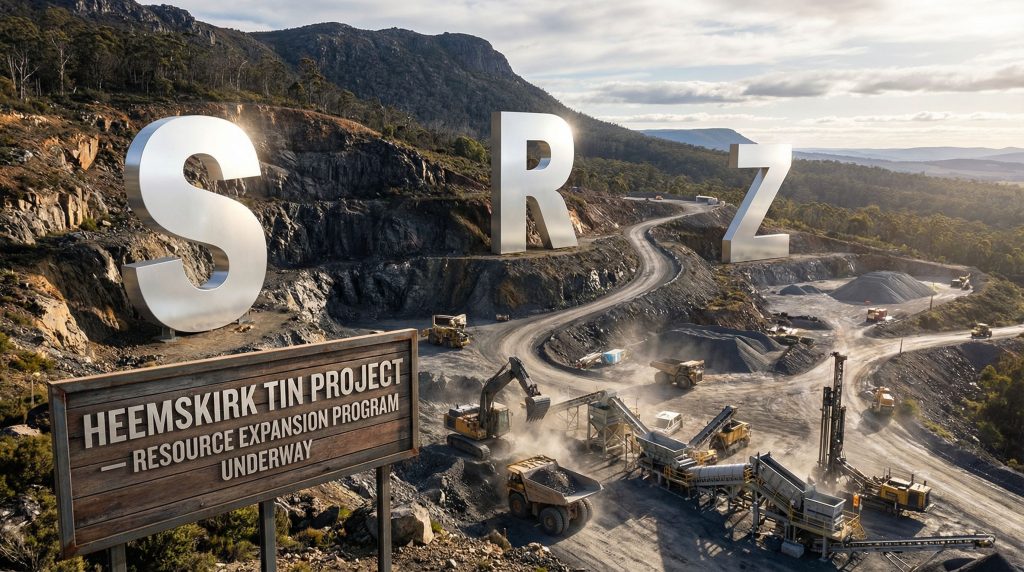 Stellar Resources Ltd-SRZ-Heemskirk Tin Project: Mining expansion site.