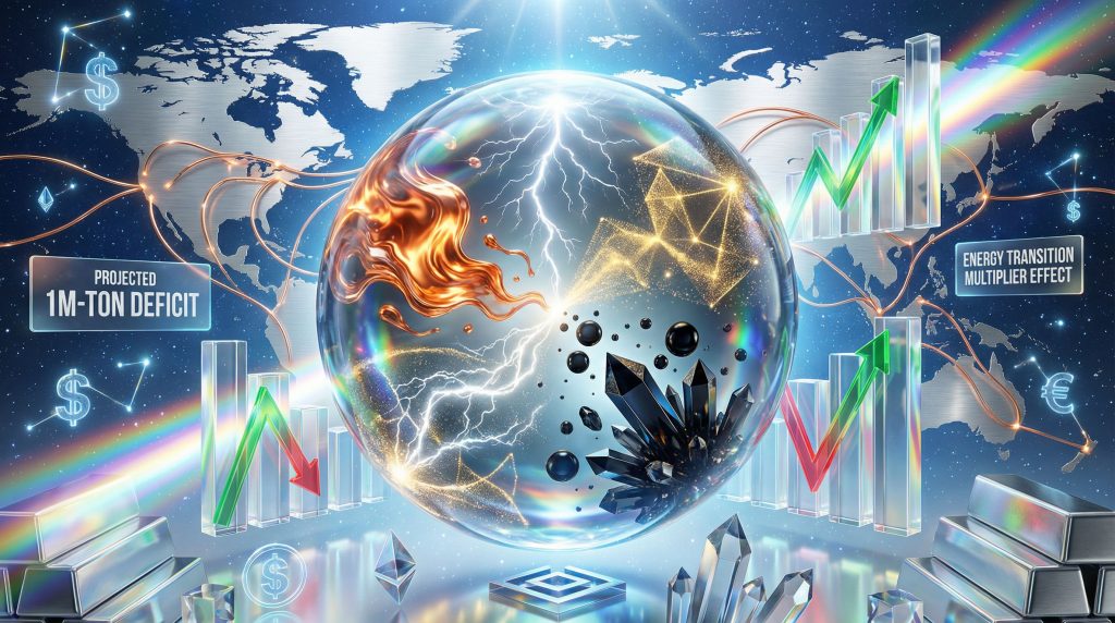 Commodities fluctuating due to global transitions.