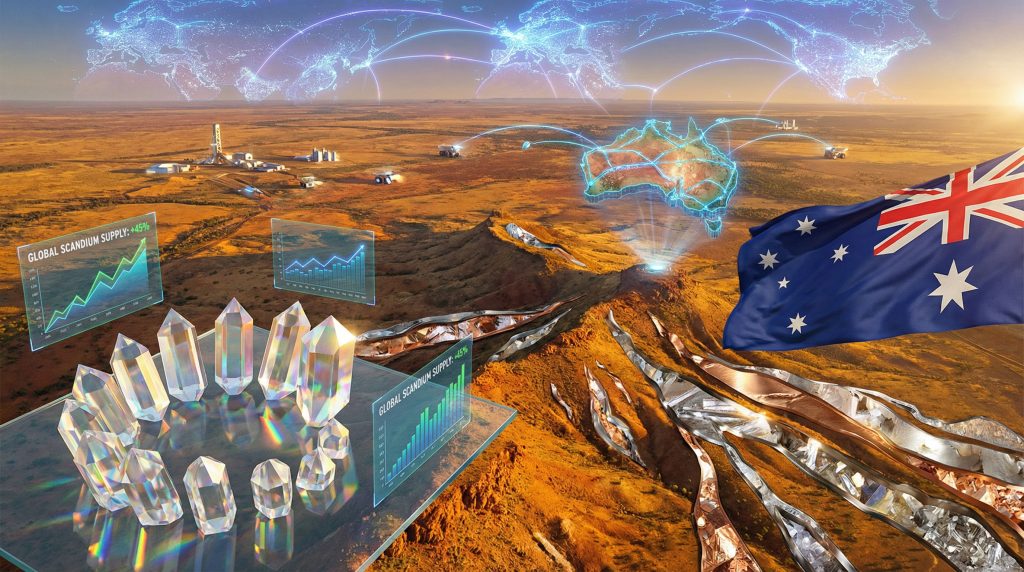 Sunrise Energy Metals, Australian mining, futuristic concept.