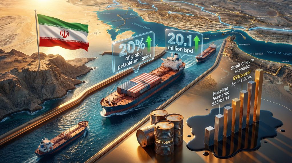 US-Iran tensions impact oil prices graphically.