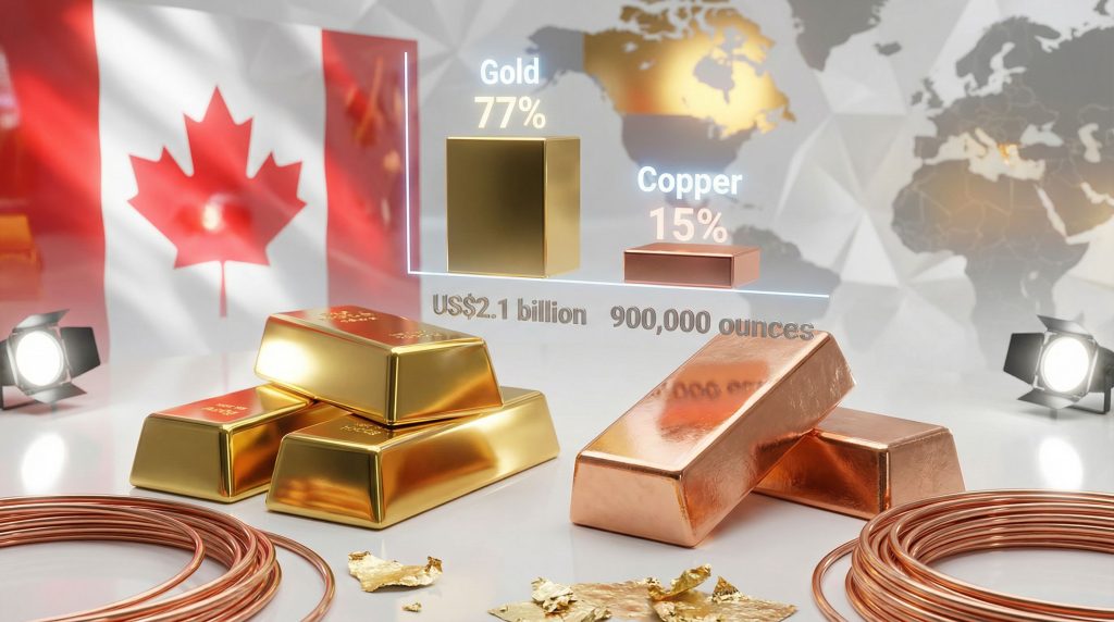 Eldorado Gold acquisition of Foran Mining tableau.