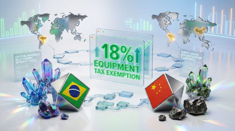 St George Mining Araxá project tax benefit.